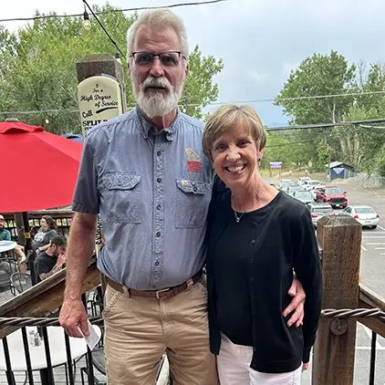 Skip Maxwell and his wife Beverly